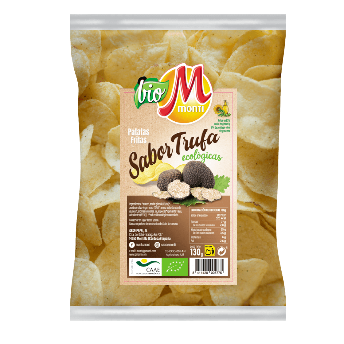 Patatas Fritas Sabor Chili EcolÓgicas Monti 7523